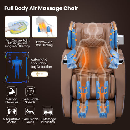 ENJOYMENT 30 - 3D Full Body Massage Chair, Thai Stretching, Electric Shiatsu Massage