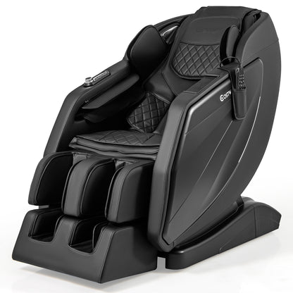 ZEN 37 - 4D Full Body Massage Chair, Zero Gravity Recliner with Airbags Heater and Foot Rollers